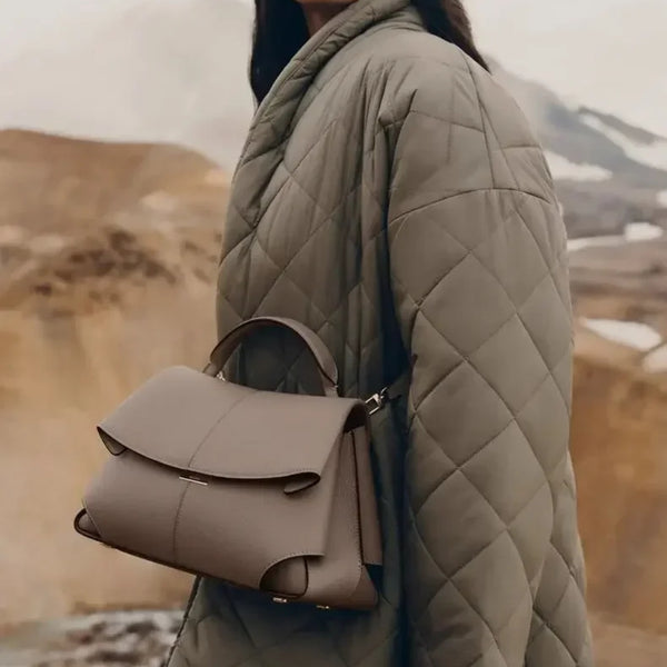 Castellane Genuine Leather Handbag