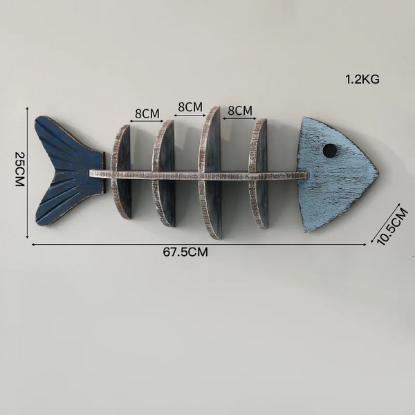 Harbor Fin Wall Shelf