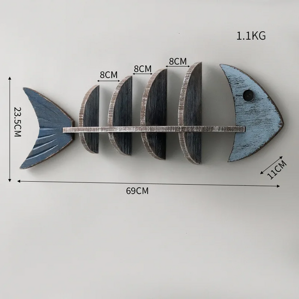 Harbor Fin Wall Shelf