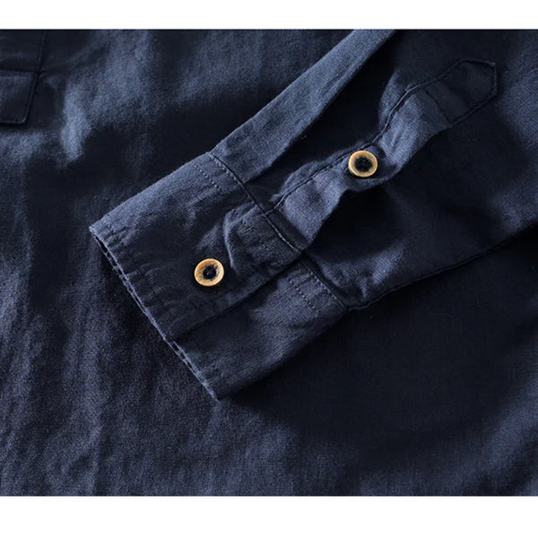 Ralph's Linen Mandarin Shirt