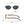 Torino Oval Sunglasses