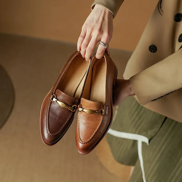 Linda Leather Loafers