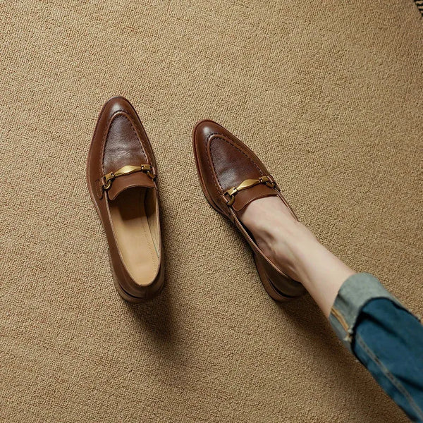 Linda Leather Loafers