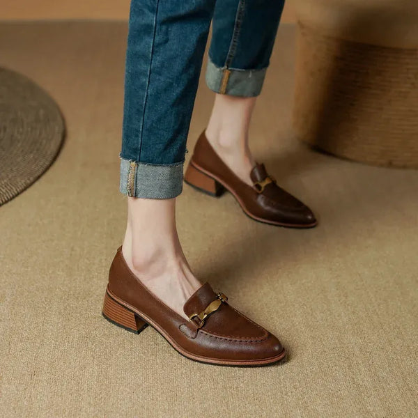 Linda Leather Loafers