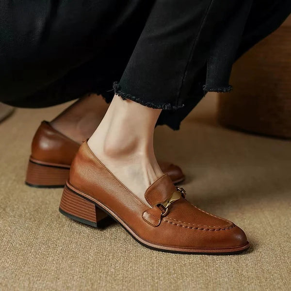 Linda Leather Loafers