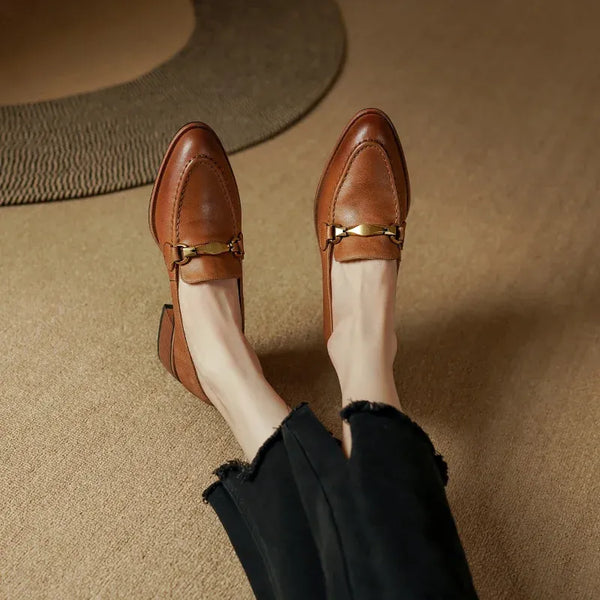 Linda Leather Loafers