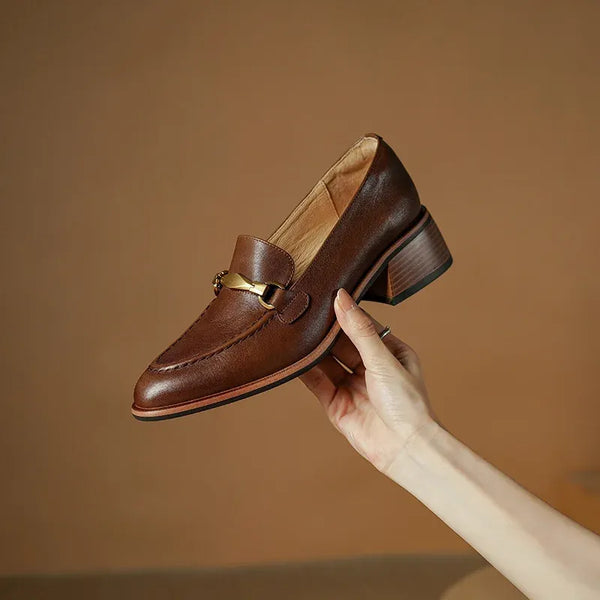 Linda Leather Loafers