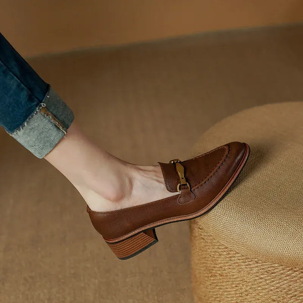 Linda Leather Loafers