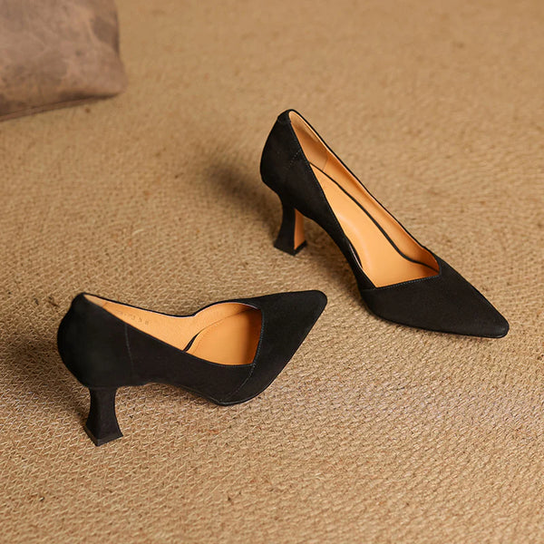 Averra Genuine Leather Heels