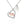 To My Mommy - Baby Feet Heart Pendant Necklace Gift Set