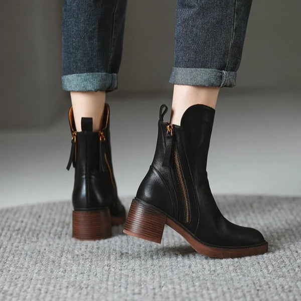 Caramel Ankle Boots